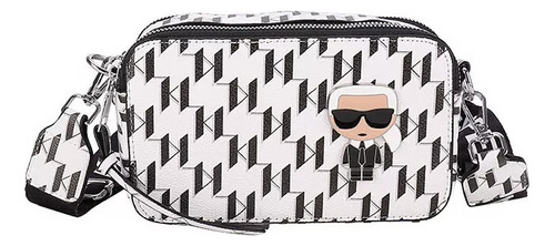 2024 Bolso Bandolera De Cuero Karl Lagerfeld Nuevo Eaeovni