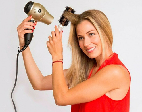 Secadora De Cabello Revlon Ionic Rvdr5005 Color Dorado
