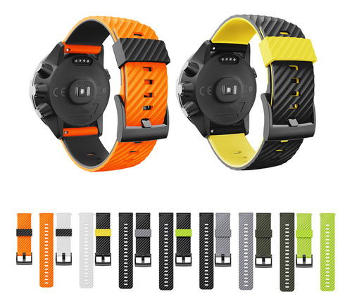Correa De Silicona Adecuada Para Reloj Y Pulsera Suunto 7 9