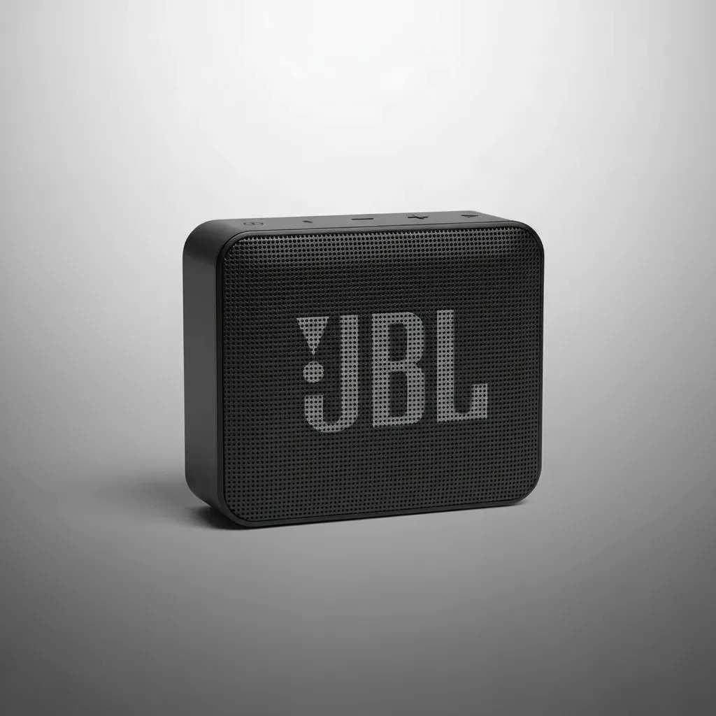 Parlante JBL JBL Go Essential Go Essential JBL-GOESBLK portátil con bluetooth waterproof negro