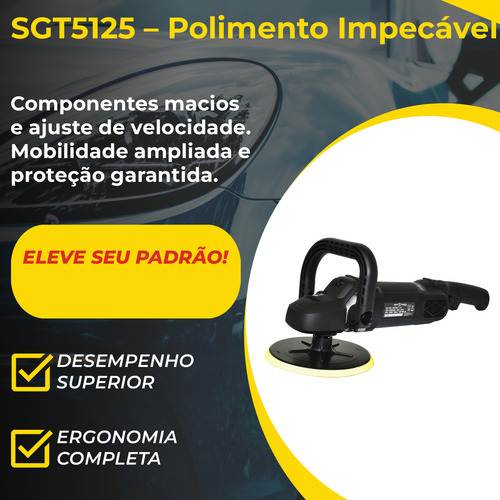 Sigma Politriz 7 Pol 1450w Ajuste Preciso Velocidade