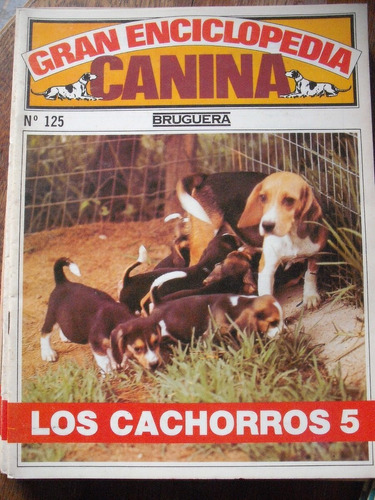 Gran Enciclopedia Canina N° 125 Los Cachorros 5 Bruguera