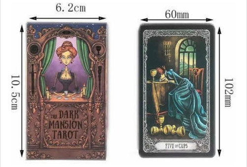 The Dark Mansion Tarot Taroteca Reimpresión Facsímil