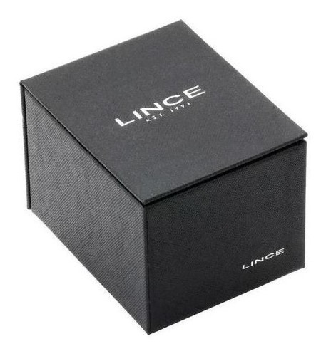 Relógio Feminino Lince Digital Negativo Preto Black Sdph085l