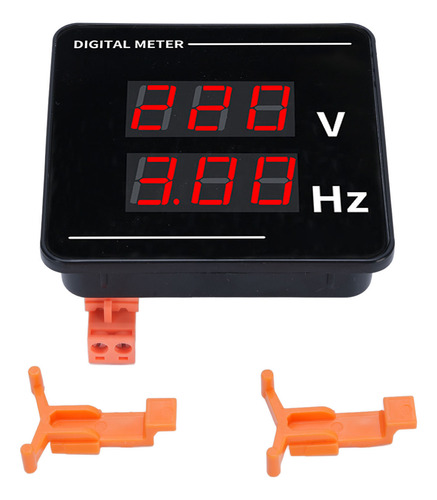 Medidor De Frequência De Voltímetro Com Display Digital Ac,