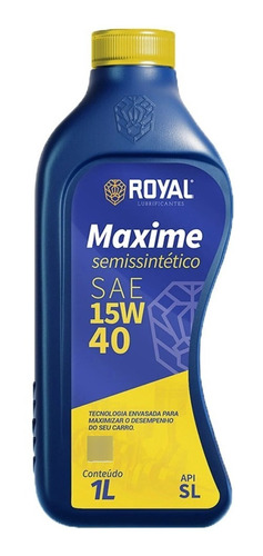 Óleo Royal Maxime 15w40 Semissintético 1l