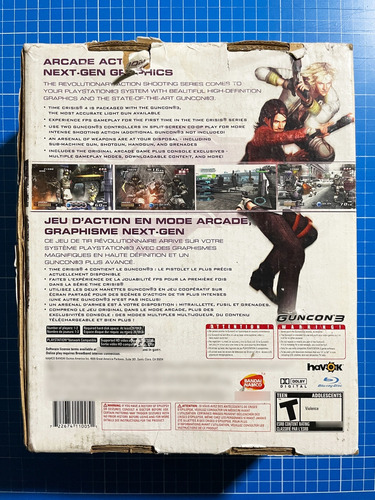Guncon 3 Time Crisis 4 Ps3 (Usado)