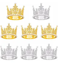 Comprar Metal Corona 8 Pzs Para Arreglo Floral, Topper Cake Toppers