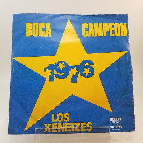 Los Panter - Boca Campeon 1976 - Xeneizes Vinilo Simple Mb+