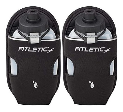 Fitletic 8 Onzas Sport Water Bottle Con Holster Lxoyn