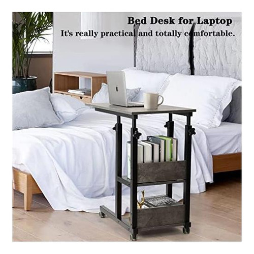 Mesa Lateral En Forma De Hadulcet C Ajustable, Mesa C De Con