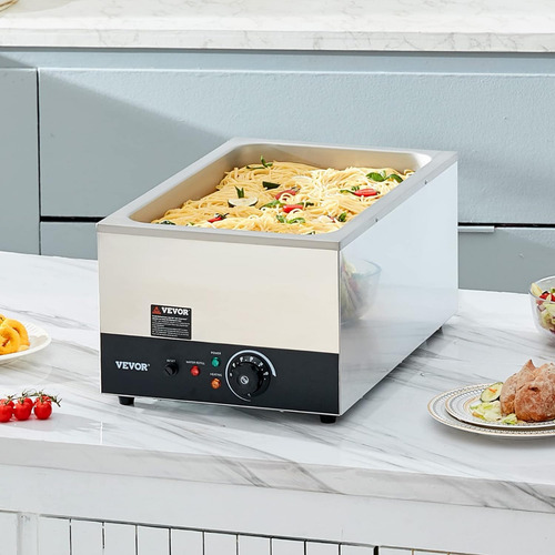 Calentador De Alimentos Vevor Regulador De Tempe 24 Qt 22in