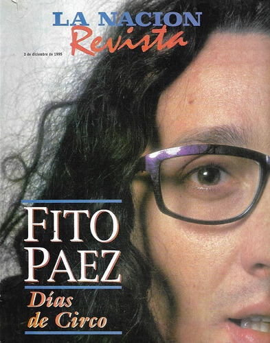 La Nación Revista_3-12-1995: Fito Paez: Gran Nota