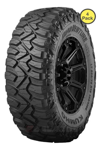 Paq 4 Llantas Kumho Road Venture Mt71 Lt305/55r20 125/122q