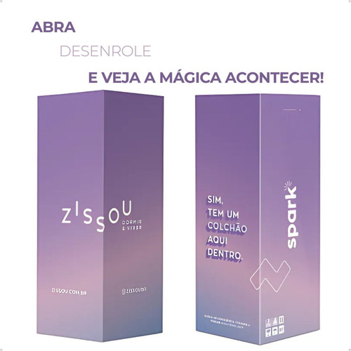 Colchão Spark By Zissou Equilibrado Queen