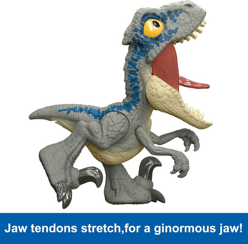 Velociraptor Blue Jurassic World Mega Roar Interactivo