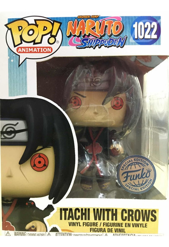 Funko Pop Anime Naruto Shippuden Itachi Cuervos Exclusivo