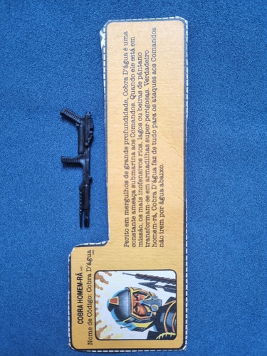 Kit Acessórios Comandos Em Ação Estrela Card Cobra Homem Rã