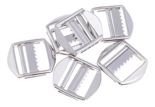 6 Piezas Hebilla Deslizante Metal Tailor Slider Broche De