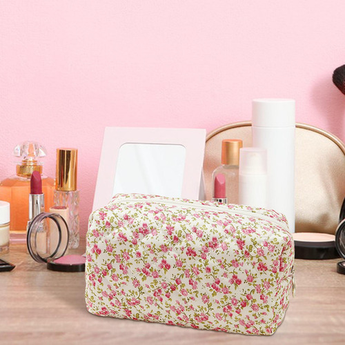 Bolsa De Maquillaje De Viaje, Bolsa De Rojo Verde