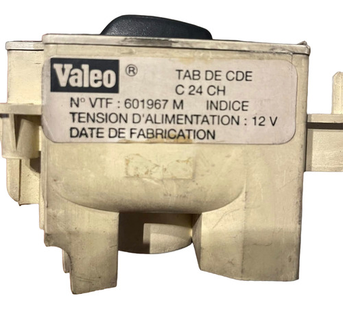 Valeo 601967 Comando Aire Acondicionado Peugeot 306