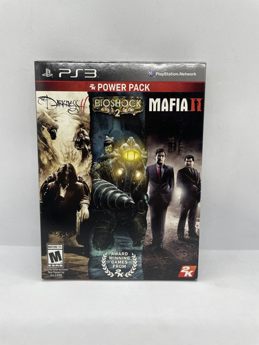 Darkness 2 Bioshock 2 Mafia 2 Power Pack Para Ps3 (Usado)