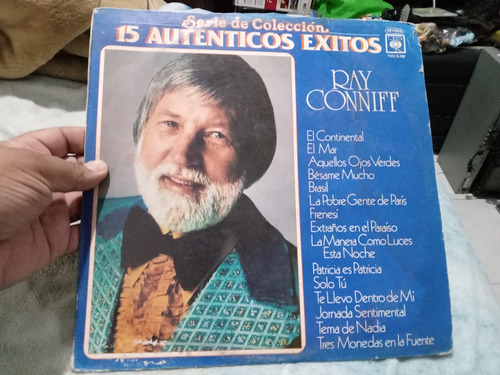 Lp 15 Autenticos Exitos De Ray Conniff En Acetato,long Play (Usado)