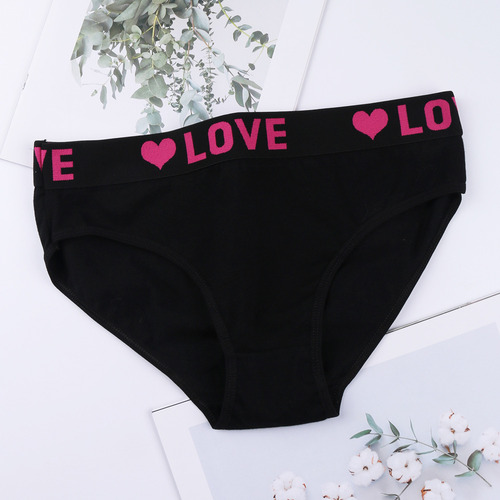 Calzoncillos De Cintura Baja De Tela De Poliéster Con Diseño