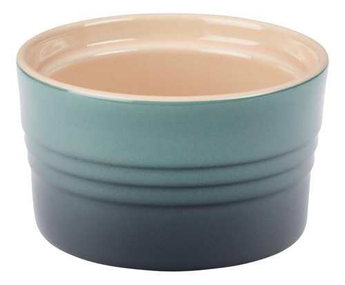 Ramekin Le Creuset Em Ceramica 240ml Utensilio Para Cozinha Cor Verde Ocean