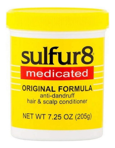 Condicionador Sulfur-8 Original Para Frasco De Cabelo E Cour