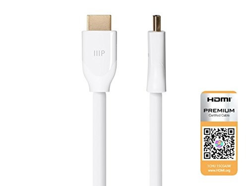 Monoprice 116120 Certificado Cable Hdmi De Alta Velocidad 4k