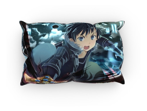 Cojin Almohada Kazuto Kirigaya Anime Diseño Unico Abstracto Diseño De La Tela Lisa