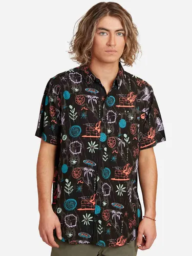 Camisa retro online hombre