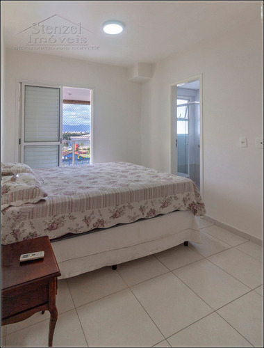 Imagem 10 de 22 de Apartamento Com 3 Quartos Frente Ao Mar No Centro De Bertioga - Ap00355 - 70998026