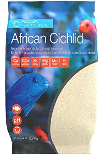 África Cichild Aragonite 10lb Sand For Aquarium