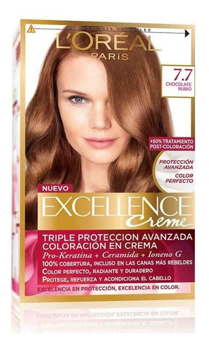 Coloración En Crema Tintura Kit Excellence Creme Loreal