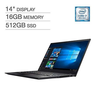 Ultrabook Lenovo X1 Carbon De 6.a Generación: Core I7-8550u,