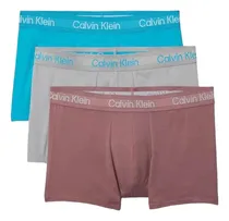 Comprar Boxer Trunk Calvin Klein Stencil Logo Cotton 3 Pack Original