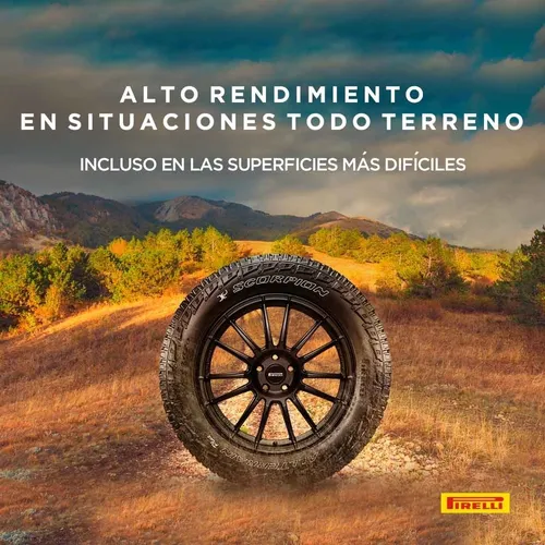 Llanta Pirelli 225/65r17 Scorpion All Terrain Plus