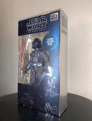 Star Wars Black Series Darth Vader Carbonita Carbonized (Usado)