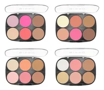 Comprar Kit De 4 Paletas De Maquillaje Bissú, Rubores E Iluminadores