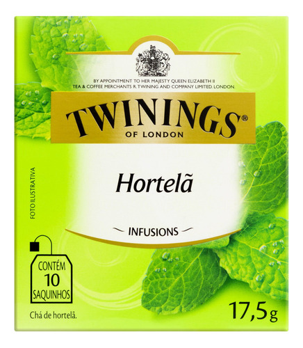 Chá Twinings Kit 12 Caixas 10u 120 Sachês Sabores A