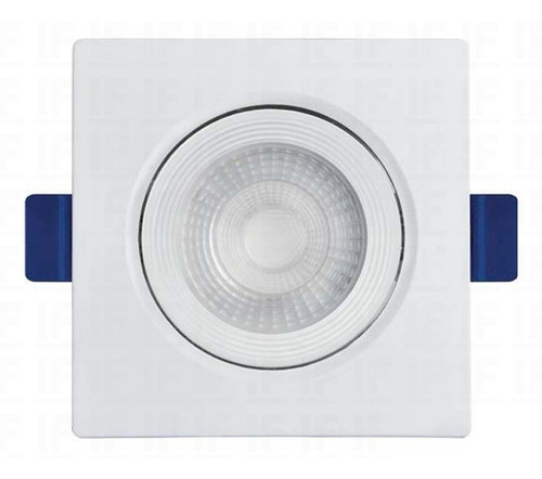 Imagem 2 de 6 de Kit 10 Spot 5w Led Direcionável Embutir Gesso Teto