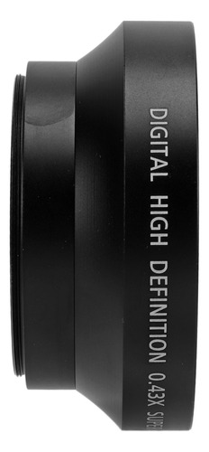 Lente De Câmera Grande Angular De 62 Mm 0,43x Metal Universa