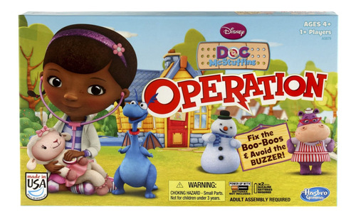 Hasbro Disney Doc Mcstuffins Operation Game