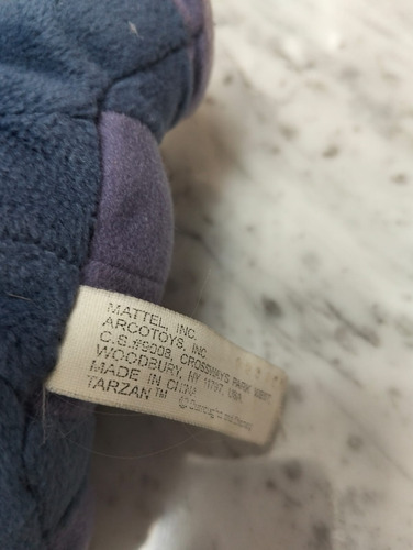 Peluche Terk Tarzan Original Mattel Violeta