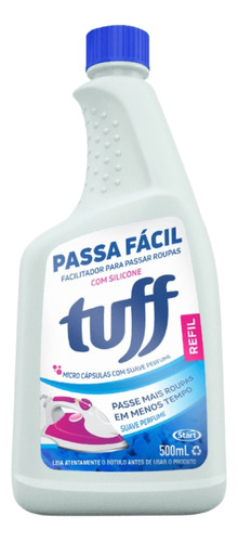 Facilitador Passar Roupas Tuff Passa Fácil Refil 500ml Start