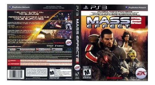 Playstation 3 Mass Effect 2 - Novo - Lacrado