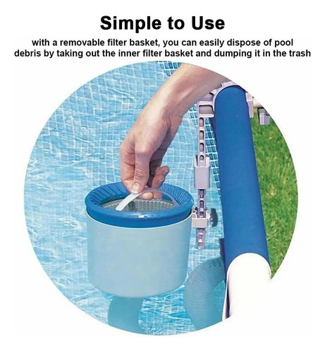 Skimmer For Piscina, Skimmer Automático De Montaje En
