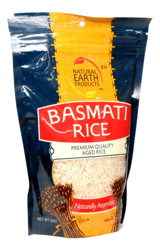 Natural Earth Productos - Arroz Blanco Basmati - Kosher - 16